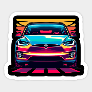 Tesla Model X Sticker